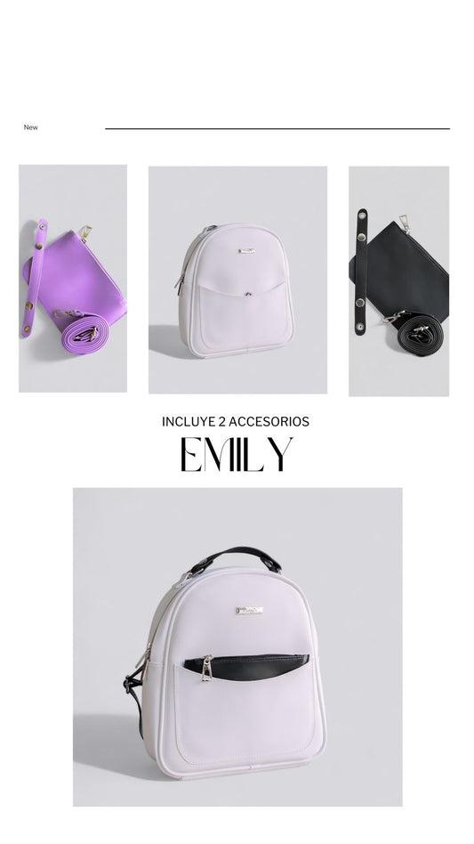 MORRAL HOUSTON (NEGRO Y LILA)